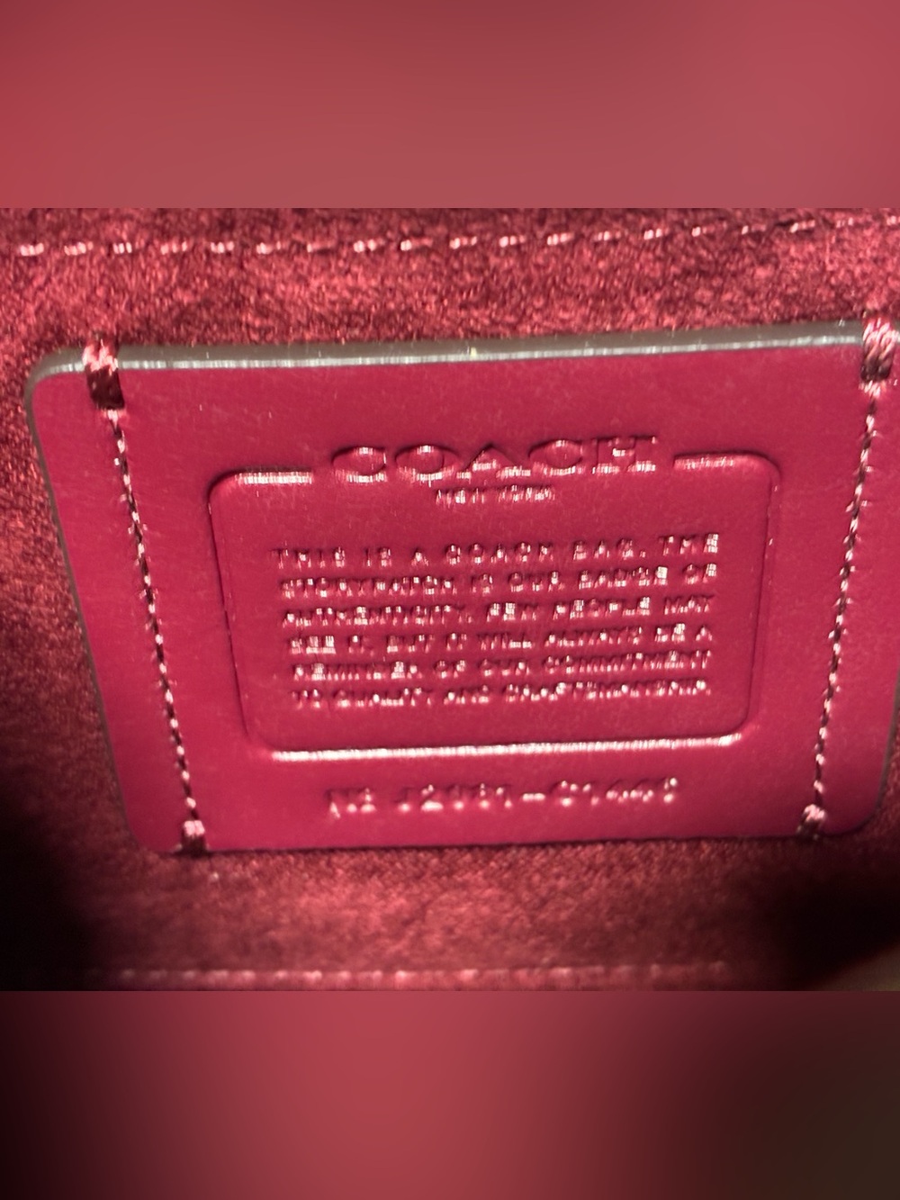 Coach Klare Multicolor Quilted Leather Chain Shoulder Bag - Picture 5 of 5